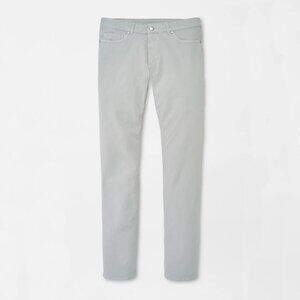 Peter Millar Crown Crafted Wayfare Five-Pocket Pant MS23XB60FB | Plat | 35 x 27